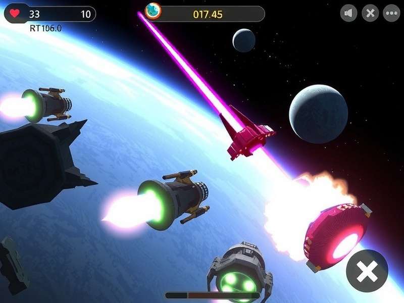 Space Surge in Action Space Surge Gameplay Screenshot